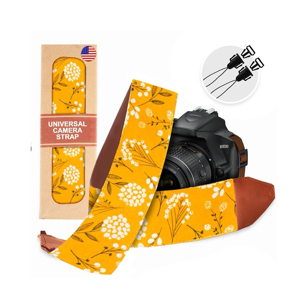 Spring Blossom Camera Strap - Picture 4 of 5
